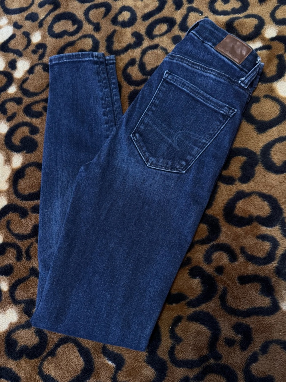 American Eagle Outfitters Dark Blue Denim Jeans
